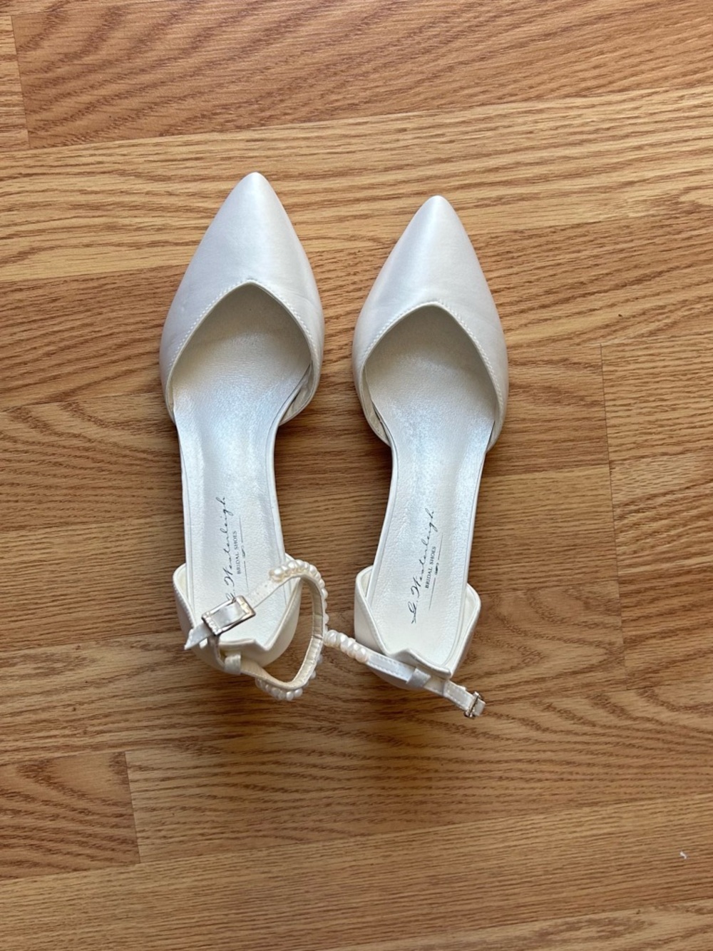 G. Westerleigh Madison Bridal Shoes Size 37 White